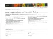 CISCO CCNA3 Switching Basics and Intermediate Routing
